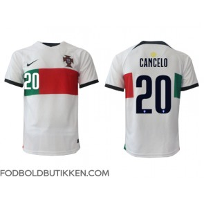 Portugal Joao Cancelo #20 Udebanetrøje VM 2022 Kortærmet
